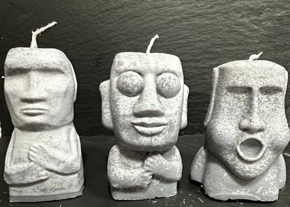 Easter Island Figure candles