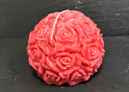 Rose Ball Candle