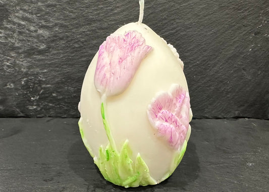 Decorated Egg candle