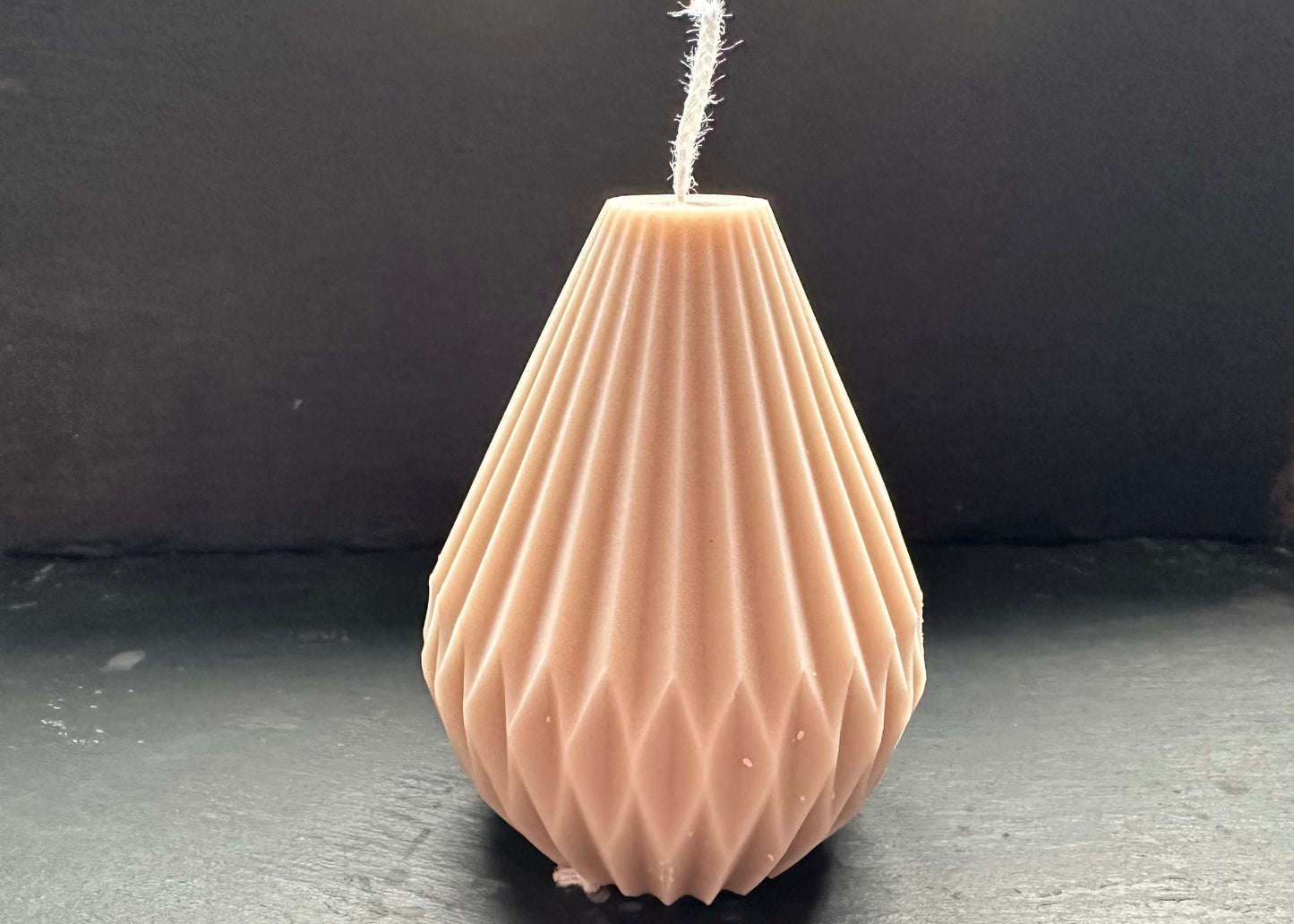 Retro Design Short Pillar Candle