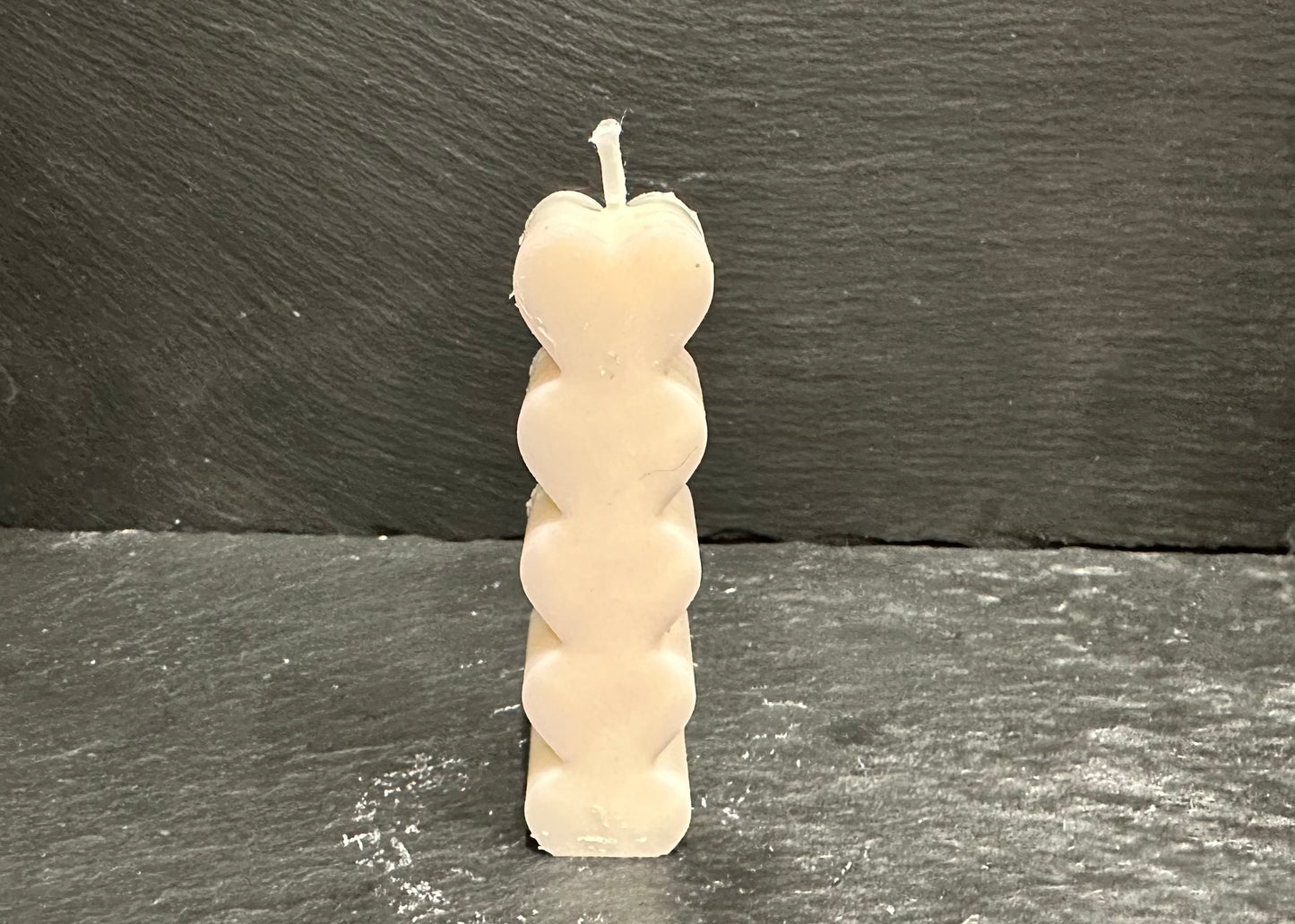 Mini Heart stack candle