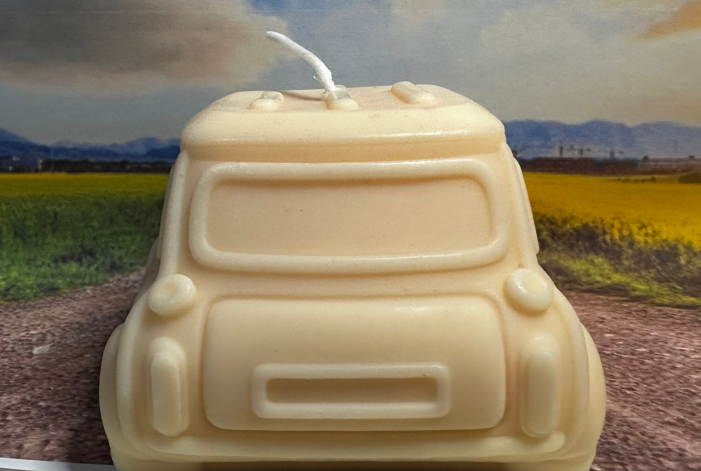 Mini Cooper Car Candle