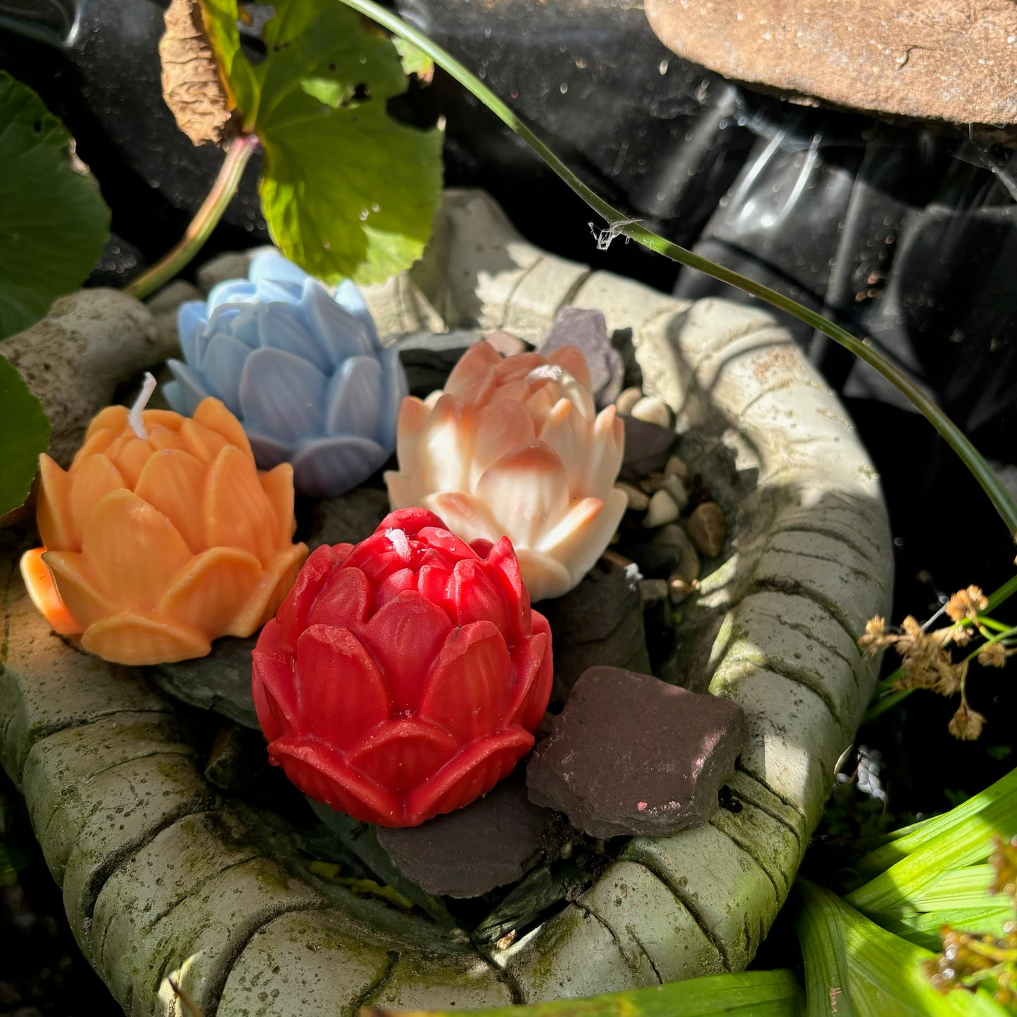 Lotus Flower Candle